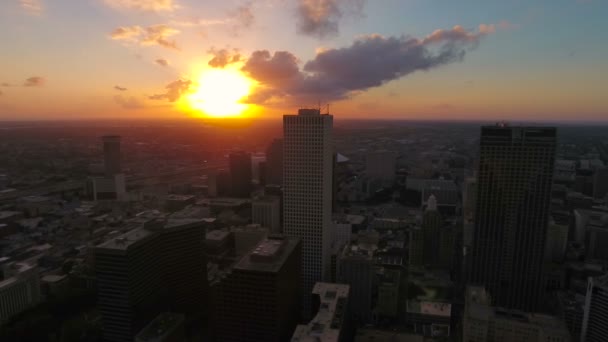 Vídeo Aéreo Nueva Orleans Louisiana — Vídeos de Stock