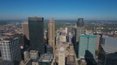 Minneapolis Minnesota hava video.