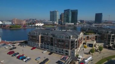 Maryland Baltimore hava video.