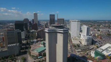 New Orleans'ta Louisiana hava video