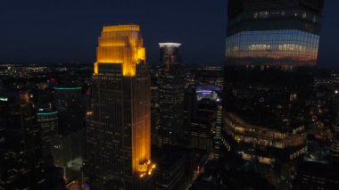 Minneapolis Minnesota hava video.