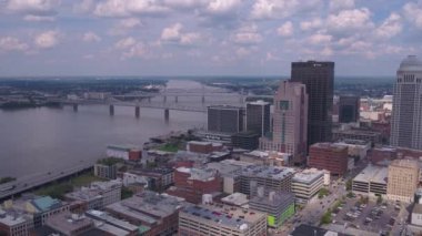 Şehir Louisville şehrinin hava Kentucky