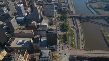 Saint Paul Minnesota hava video.