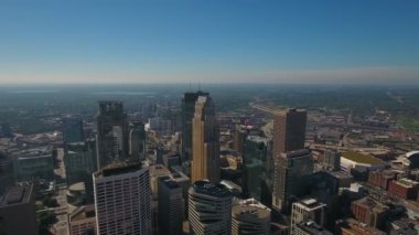 Minneapolis Minnesota hava video.