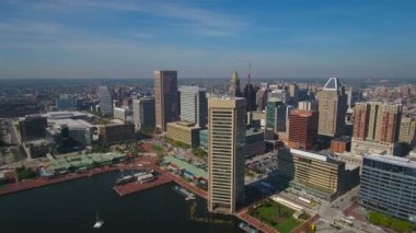 Maryland Baltimore hava video.