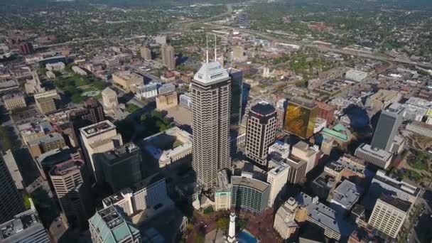 Vídeo Aéreo Indianápolis Indiana — Vídeo de Stock