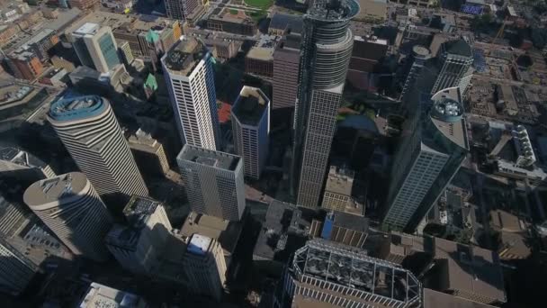Luftbild Von Minneapolis Minnesota — Stockvideo