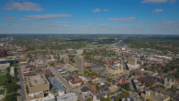 Aerial Video Indianapolis Indiana — Stock Video