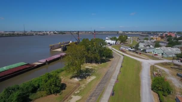 Aerial Video New Orleans Louisiana — Stock Video