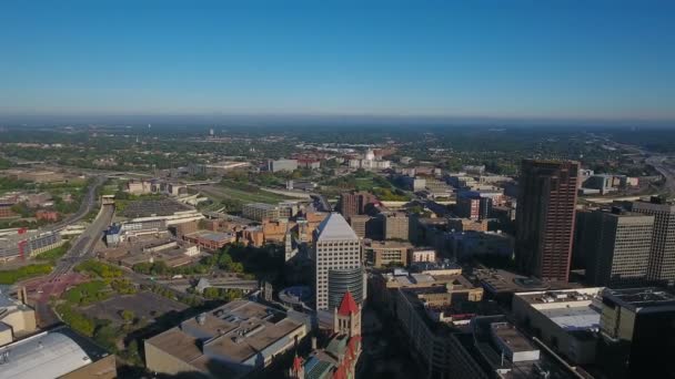 Aerial Video Saint Paul Minnesota — Stock Video