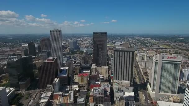 Vídeo Aéreo Nova Orleães Louisiana — Vídeo de Stock