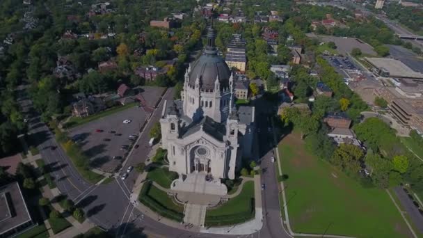 Aerial Video Saint Paul Minnesota — Stockvideo