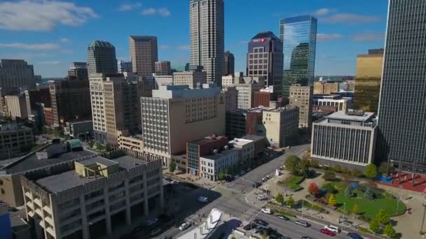 Aerial Video Indianapolis Indiana — Stock Video