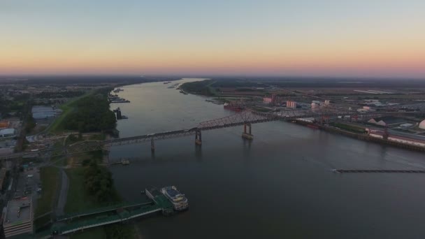 Vidéo aérienne de Baton Rouge en Louisiane 