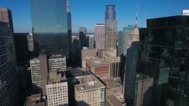 Minneapolis Minnesota hava video.
