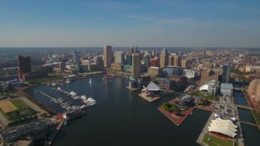 Maryland Baltimore hava video.