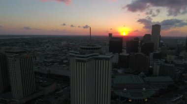 New Orleans'ta Louisiana hava video