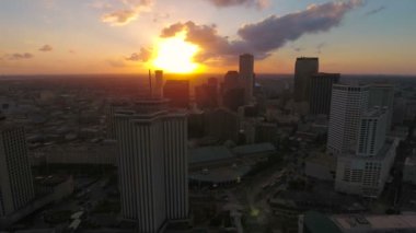 New Orleans'ta Louisiana hava video