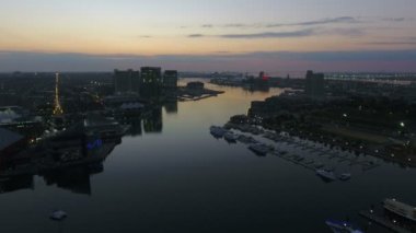 Maryland Baltimore hava video.