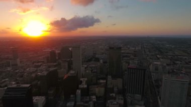 New Orleans'ta Louisiana hava video