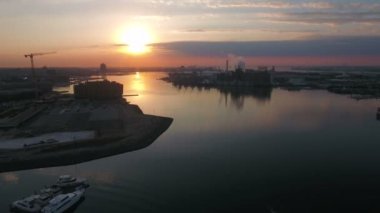 Maryland Baltimore hava video.