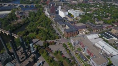 Minneapolis Minnesota hava video.