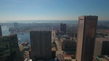 Maryland Baltimore hava video.