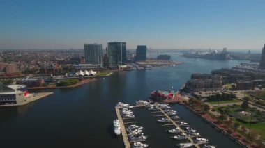 Maryland Baltimore hava video.