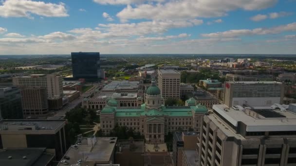 Indianapolis Indiana Hava Video — Stok video