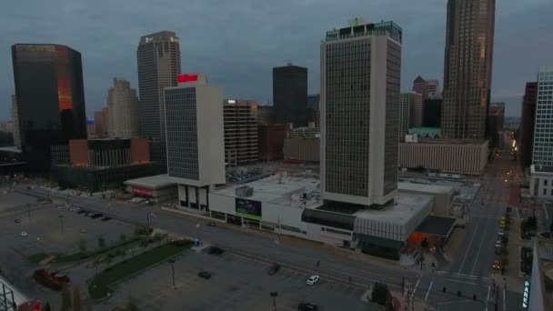 Vídeo Aéreo San Luis Missouri — Vídeo de stock