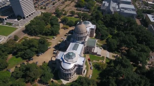 Vídeo Aéreo Jackson Mississippi — Vídeo de Stock