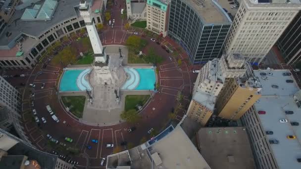 Vídeo Aéreo Indianápolis Indiana — Vídeos de Stock