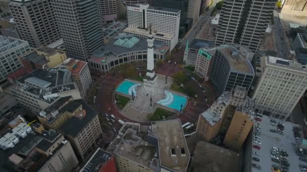 Aerial Video Indianapolis Indiana — Stock Video