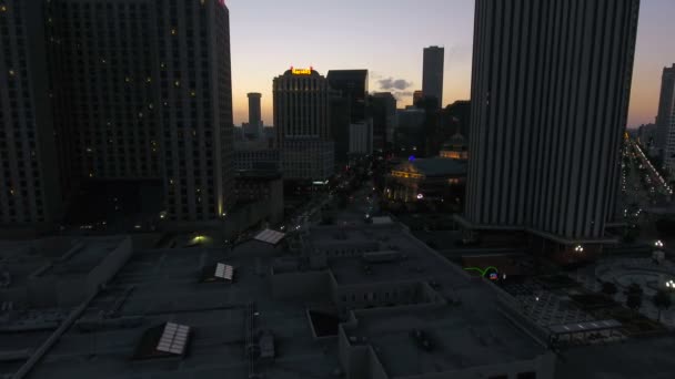 新奥尔良的空中视频在路易斯安那州 — 图库视频影像