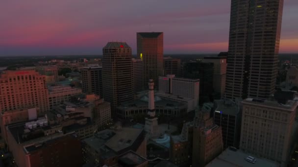 Indianapolis Indiana Hava Video — Stok video