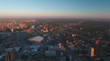 Minneapolis Minnesota hava video.