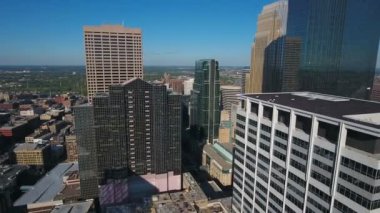Minneapolis Minnesota hava video.