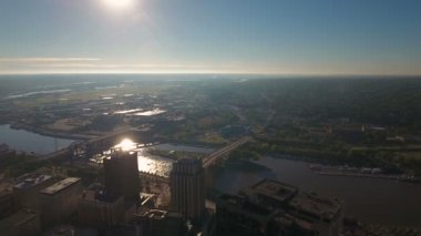 Saint Paul Minnesota hava video.