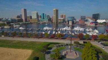 Maryland Baltimore hava video.