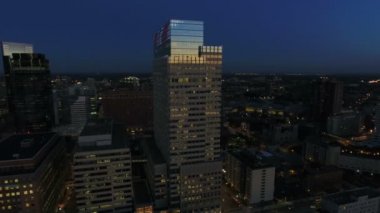 Minneapolis Minnesota hava video.