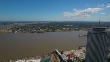 New Orleans'ta Louisiana hava video