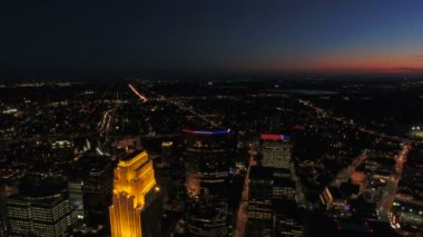 Minneapolis Minnesota hava video.