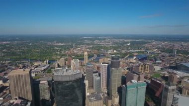 Minneapolis Minnesota hava video.