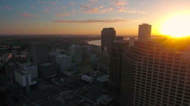 New Orleans'ta Louisiana hava video