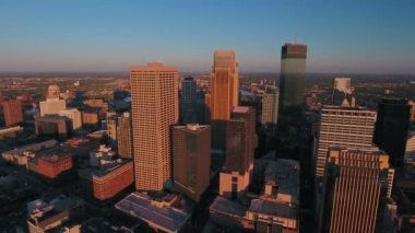Minneapolis Minnesota hava video.