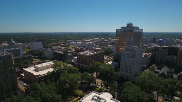 Vídeo Aéreo Jackson Mississippi — Vídeo de Stock