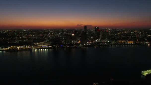 Luchtfoto Video Van New Orleans Louisiana — Stockvideo