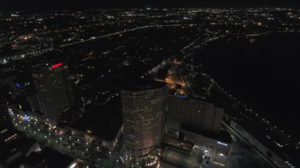 Luchtfoto Video Van New Orleans Louisiana — Stockvideo