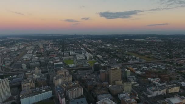Luftbild Neuer Orleans Louisiana — Stockvideo