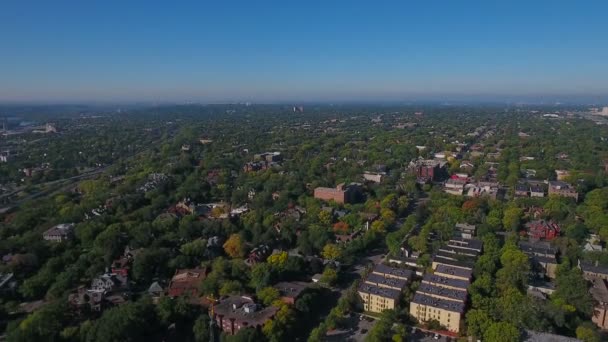 ミネソタ州セントポールの空撮 — ストック動画